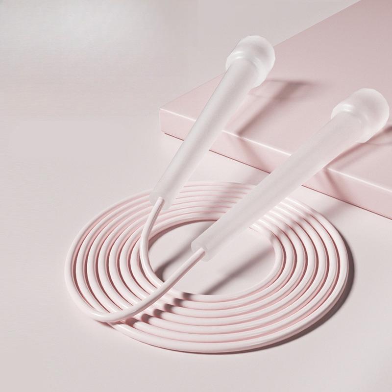 

Transparent Skipping Rope Ultra-Light Speed Rope for Kids ABS Mini Handle with Lock Clip Physics-Enhanced Jump Efficiency