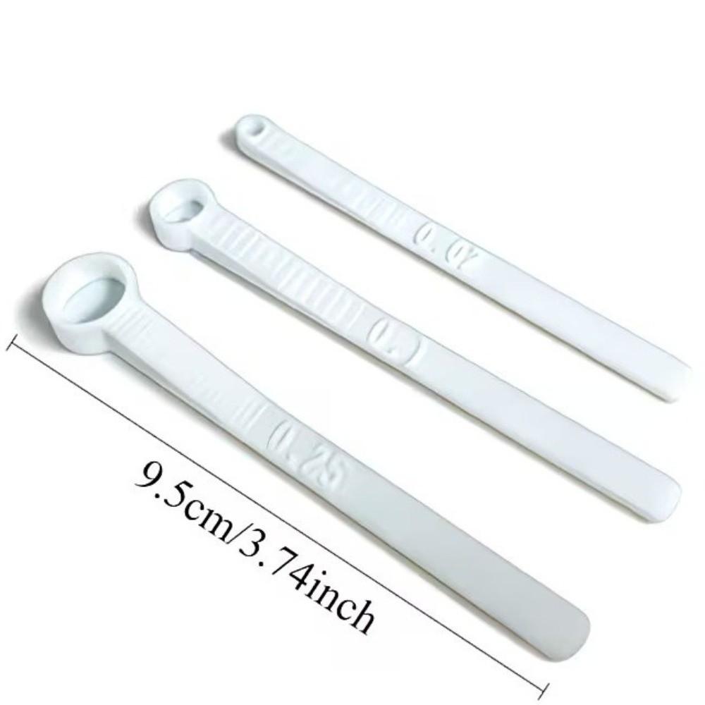 3Pcs Multi-size Aquarium Feeding Scoop Precise Scale Fish Feeding Tool For Home Use