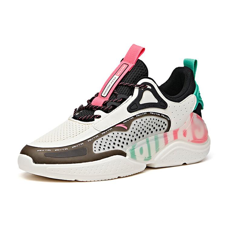ANTA Life Collection Casual Shoes Men's Low top White Black Green 112038859-4