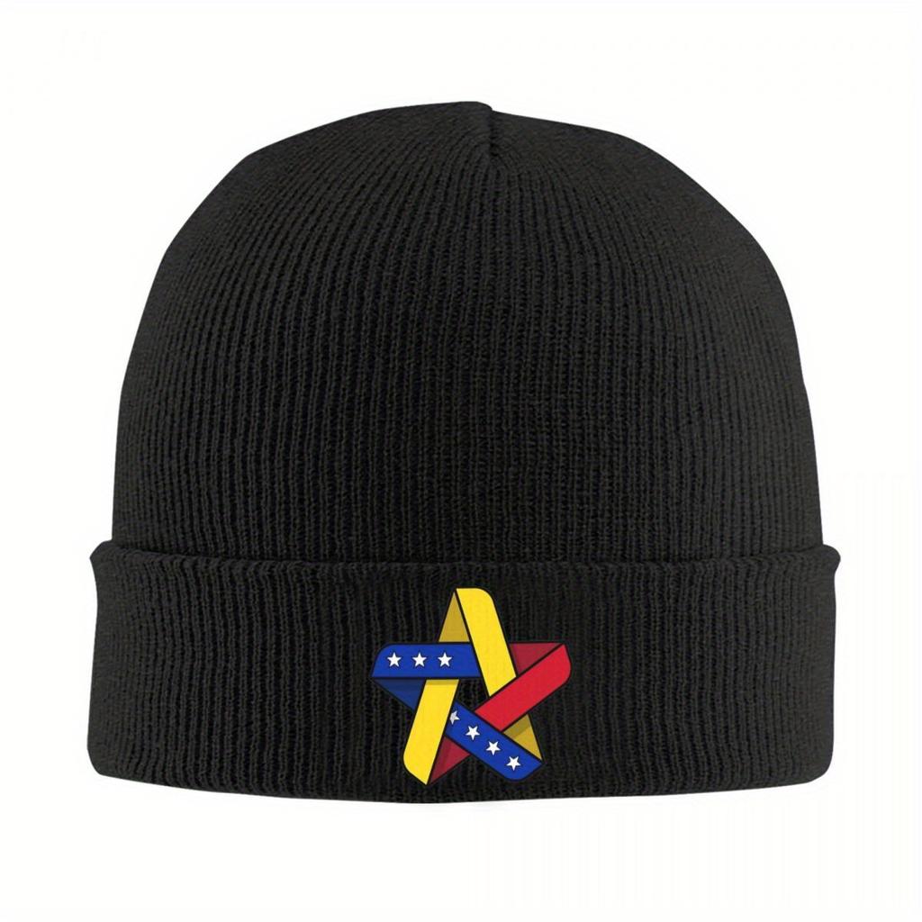 Venezuela Style Hat Autumn Winter Beanie Ski Venezuelan Caps FeUnisex Unisex Bonnet