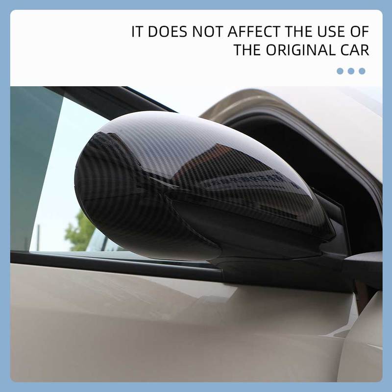 For BYD Dolphin Mini Seagull Dolphin Surf 2024 2025 Rearview Mirror Cover 2Pcs Side Mirror Sticker Trim Styling Accessories