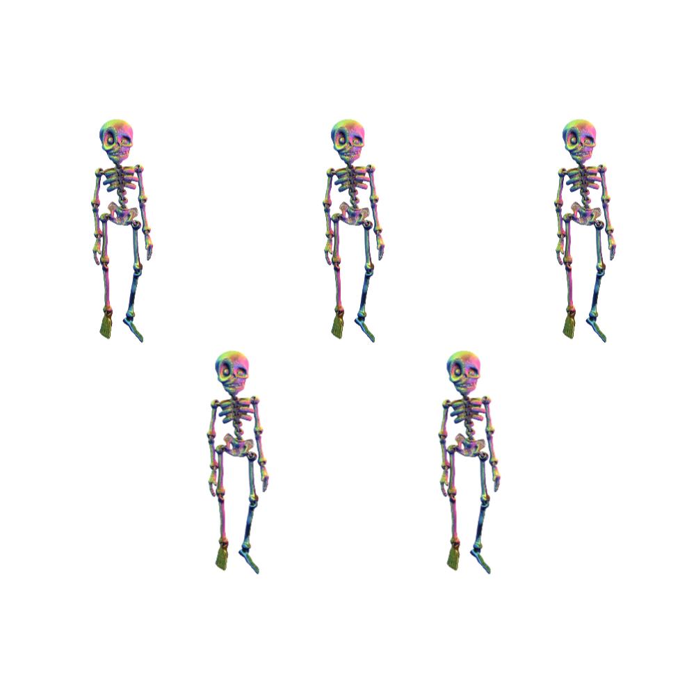 Halloween Funny Gothic Skull Magnet 3D Printed Horror Skull Magnet Fridge Sticker for Halloween Kitchen Office Whiteboards