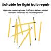 2200K/2700K/6500K DC 2,7-3,1V LED Keramikfaden 38mm Hartfaden Retro-Glühbirnen Teile für Glühbirnenreparatur DIY Beleuchtung Geringer Stromverbrauch