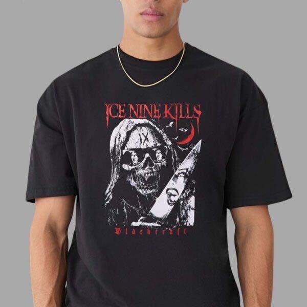 Ice Nine Kills X BlackCraft Grim Reaper Blade Classic T-Shirt For Fans Concert XXXL