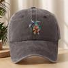Hat for women to show off face, small baseball cap, autumn and winter duckbill cap, new casual and versatile men's high hat, spr