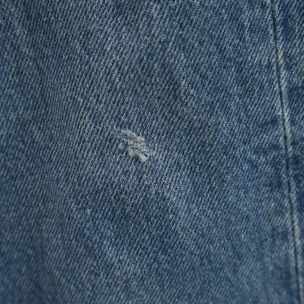 Levi's 90s 501 USA made old Straight denim pants W34 Wash blue jeans Men's Used