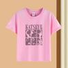 Children's T-shirt Summer Top with Short Sleeves, Suitable for Toddlers to Wear.