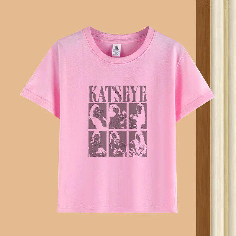 Children's T-shirt Summer Top with Short Sleeves, Suitable for Toddlers to Wear.