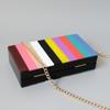 New Trendy Bags Fashion Women Handbags Candy Striped Acrylic Luxury Party Prom Evening Bag Woman Casual Wedding Box Clutch Purse