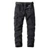 Pantalones Cargo Casuales Slim Fit para Hombre - Resistentes al Desgaste, Multibolsillo Algodón Puro