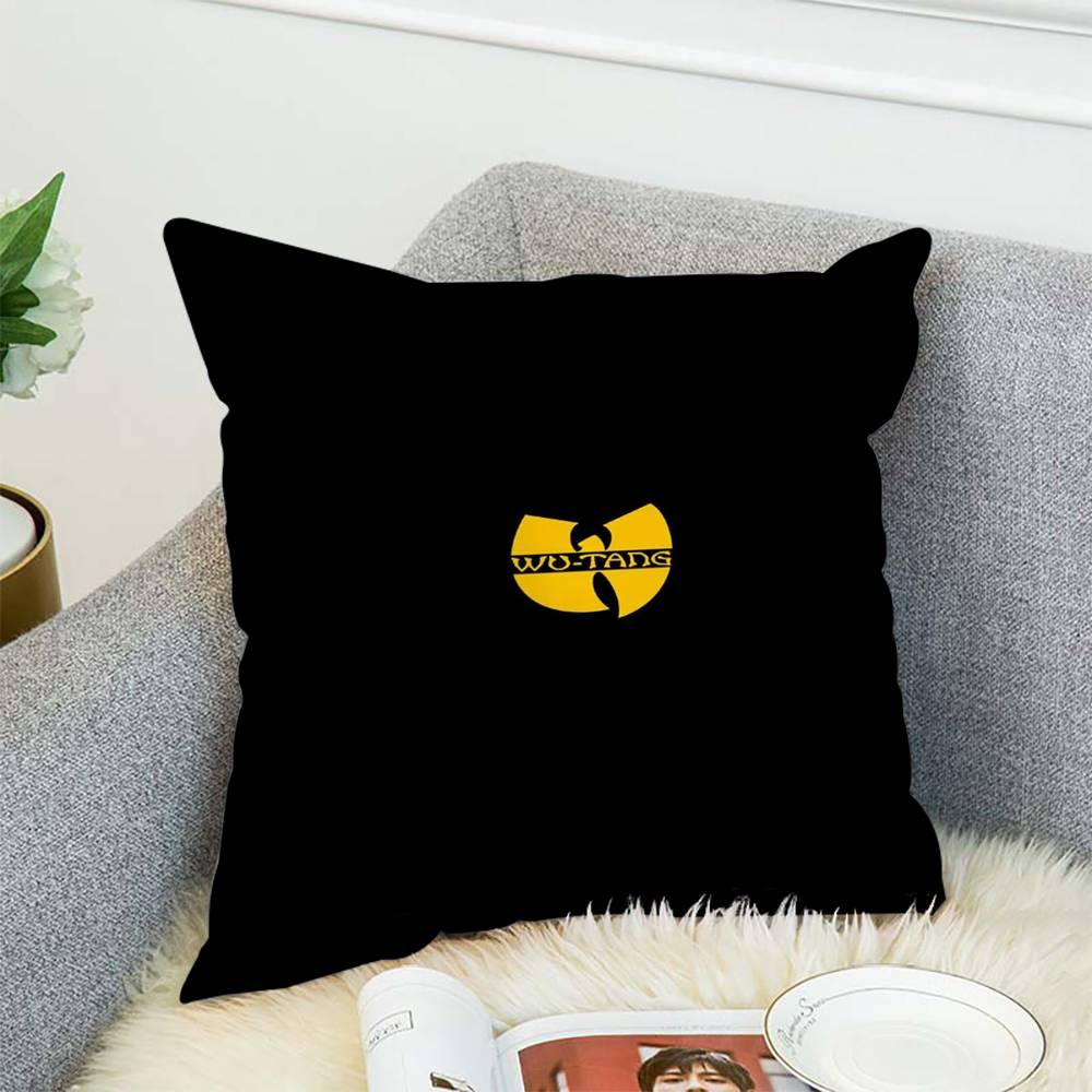 

Наволочка Wu T-Tang Clan Двусторонняя печать Наволочка 45x45 Декоративные подушки Диван Домашний декор Мягкая наволочка 12x12Inch