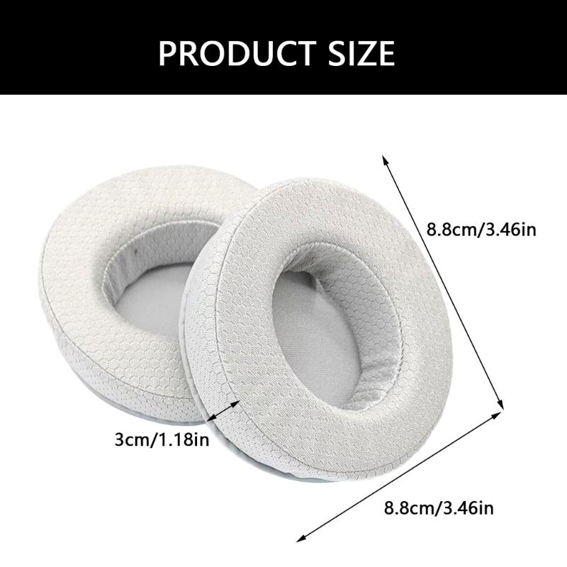 Comfortable Foam Ear Pad Earmuff Design for Optimals Sound Isolation and Long Wear Use, Suitable for G30S Headphones