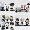 Authentic 6-piece Jujutsu Kaisen Pvc Figurine Set Toge Gojo Satoru Gojo Megumi Fushiguro Nobara Kugisaki Kechizu And Kokichi Muta 8cm Height