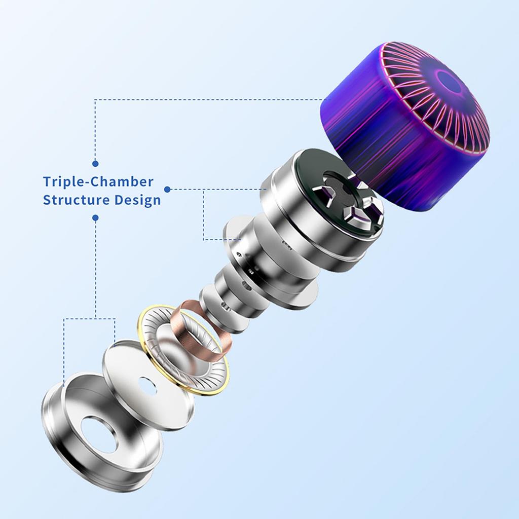 Linsoul TRN Medusa High-Performance HiFi Dynamic Earphones Large 12mm Second-Generation LCP Dynamic Drivers, Innovative Three-Chamber Design for