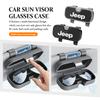 Car Sun Visor Glasses Box Anti-scratch Protection Box Accessories For Cherokee Wrangler JK Gladiator Compass Renegade