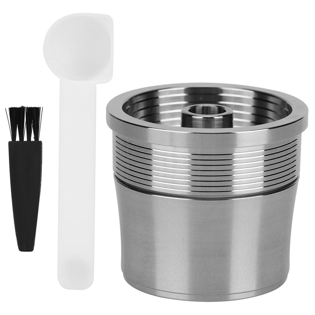 Stainless Steel Reusable Coffee Filter Capsule Set Coffee Maker Parts Fit for Illy Coffee Machine