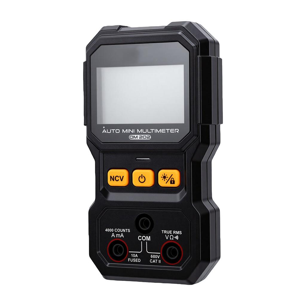 Auto Ranging True RMS Multimeter 4000 Counts NCV Non Contact Voltage Tester AC DC Current Resistance Continuity Meter
