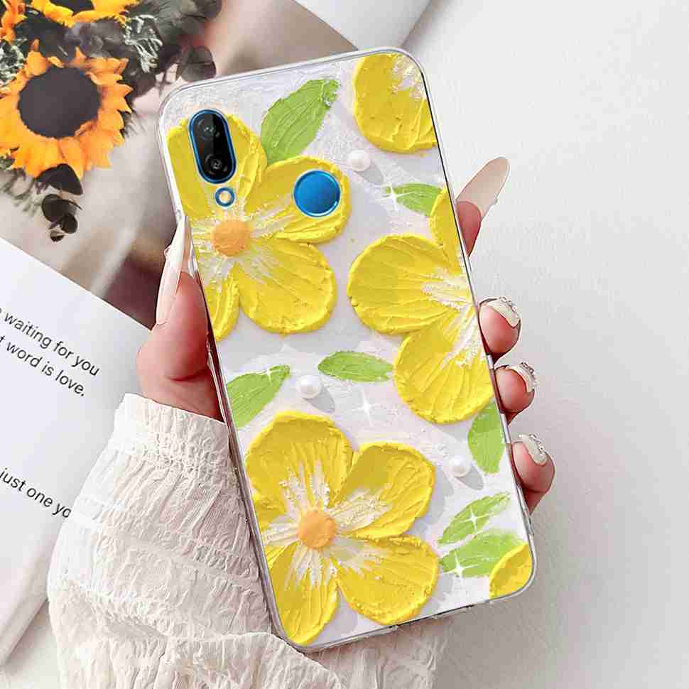 

Protective Cases For Huawei P20 lite ANE-TL00 Case New Cartoon Cat Print Silicone TPU Cover For Huawei P20 Lite ANE-LX1 Shell Huawei P20 lite
