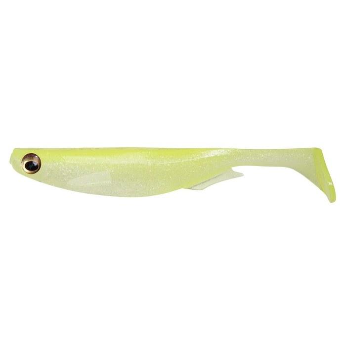 Megabass SPARK SHAD 3 inch Chartreuse & Pearl
