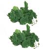 2PCS Artificial Water Plant Simulation Vine Lifelike Plastic Leaves Decoration with Suction Cup for Fish Tank