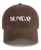 Wig Sunday Cation Ball Cap - Brown