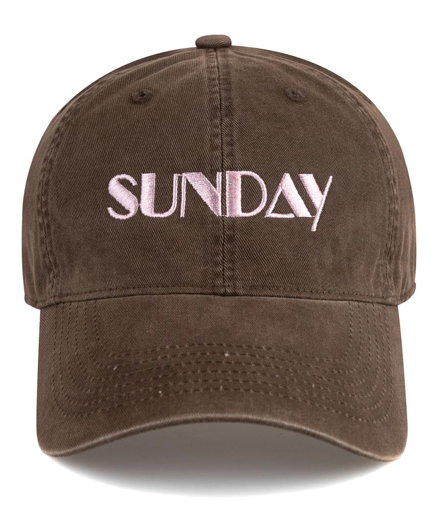 Wig Sunday Cation Ball Cap - Brown