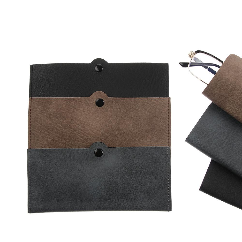 Soft PU Leather Sunglasses Reading Glasses Pouch Eyewear Protector Glasses Case Eyeglasses Sleeve