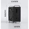Dustproof Protective Case ABS Anti-scratch Computer Shell Protector Heat Dissipation Vertical Stand for Mac Mini M4/M4 Pro 2025