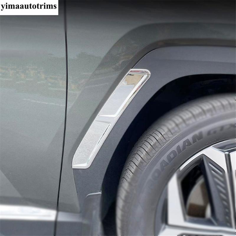 Car Body Front Rear Wheel Side Fender Eyebrow Panel Cover Trim ABS Chrome Accessories Fit For Hyundai Tucson NX4  - 2026