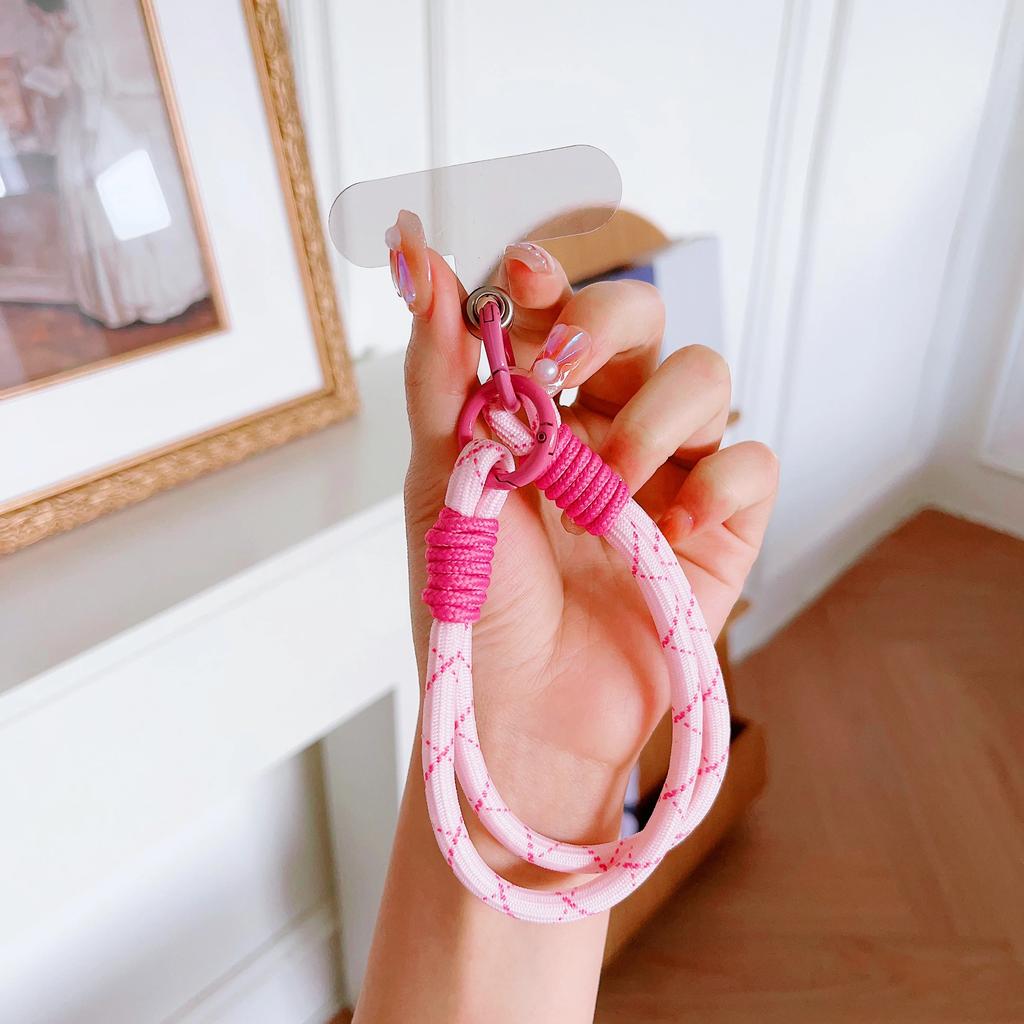 Fashion Mobile Phone Lanyard Rope For iPhone 17 Pro Max Wrist Strap Anti-drop Cord Decoration Pendant Multi-purpose Hanging Cord