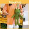 Crossbody Plush Frog Bag Doll Shoulder Cute Cartoon Toy Backpack Gift Birthday