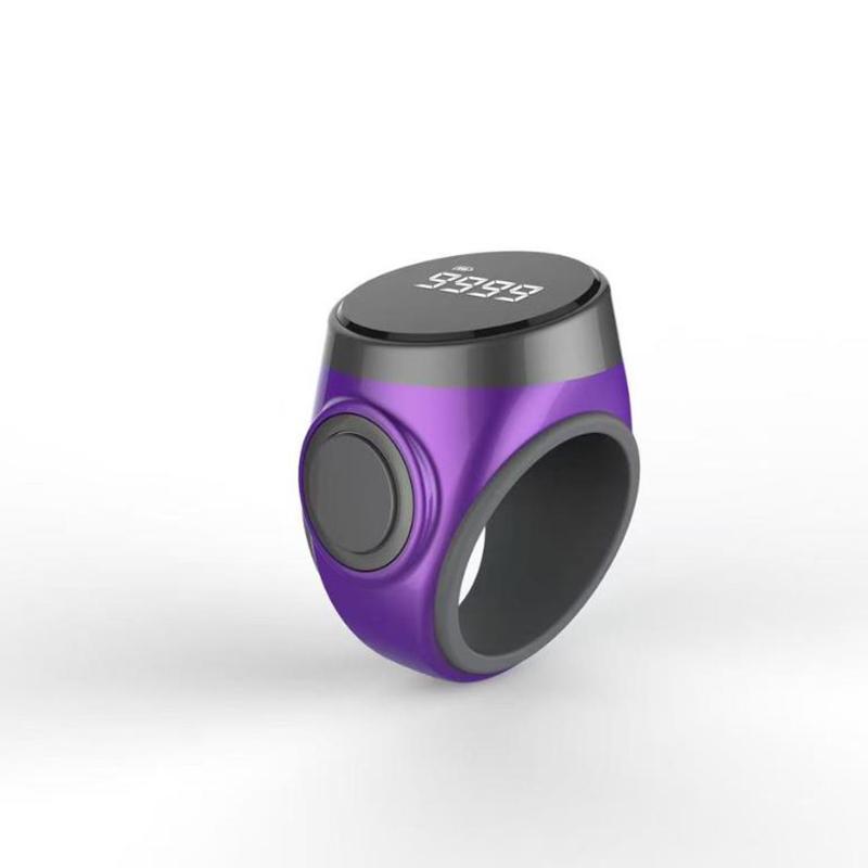 Chytrý Tasbih Počítadlo Digitální Elektronické Počítadlo Prstencové Muslimský Tasbeeh Zikr Prsten Připomenutí Vibracemi Času Modlitby