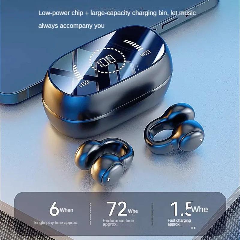 Xiaomi 2026 X51 Wireless Earbuds Bluetooth Headset Bone Conduction Sport Earphones with Mic Charging