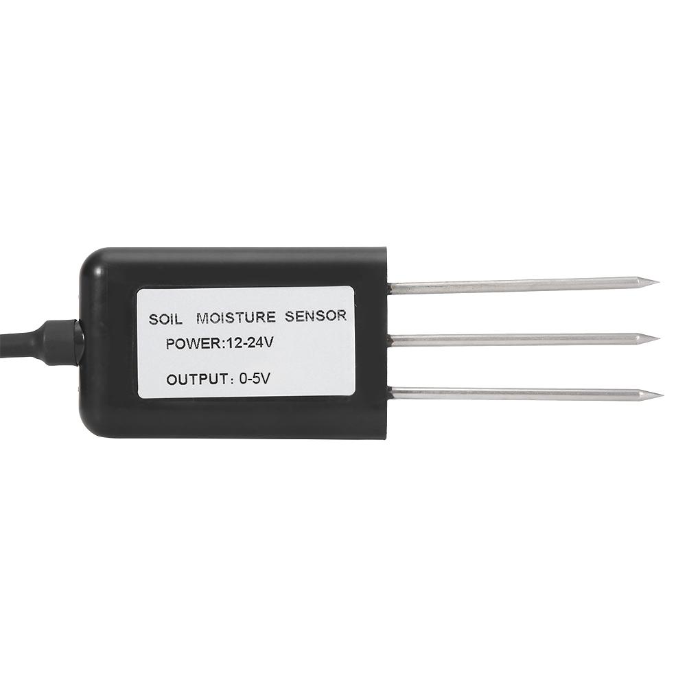 2-In-1 Temperature Humidity Soil Sensor Soil Moisture Sensor Transmitter 0-5V Output