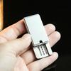 Stainless Steel Mechanical Ratchet Toy Ding-Ding Card Pusher EDC Fidget Toys Office Stress Relief Toys For Adult Children Gift
