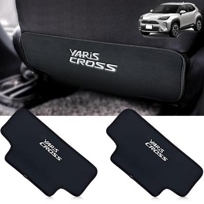 HUDIY Kick Guard for New Toyota Yaris Cross 10 Series 2020 Seat Back Kick Rear Seat Dirt Kick Back Interior Easy Seat Set Series/15 (August Onwards) -