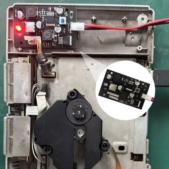 Power Supply Board for PS1 Thick Console Type-C 12V/3A No Soldering Game Console Power Board Replacement Parts