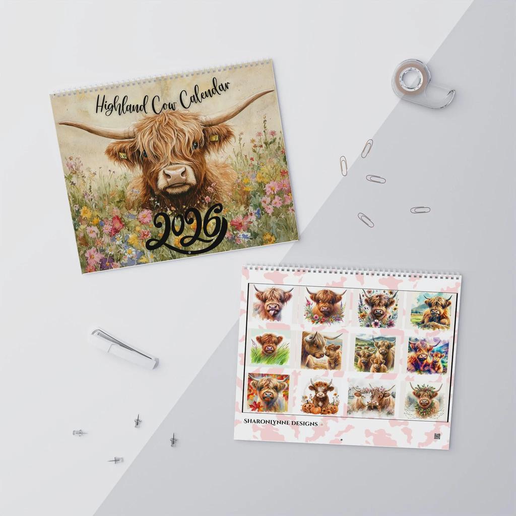 2026 Calendar Cute Animal Gift, Enthusiast Gift, New Year Gift, Home Wall Decoration
