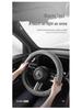 Plush Non-Slip Winter Steering Wheel Cover: Warm, High-End, Free Hand Stitching