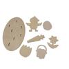 Easter Creative Wooden Handicrafts Kit Table Props Room Decorations Children's Painting Accessories Craft Supplies
