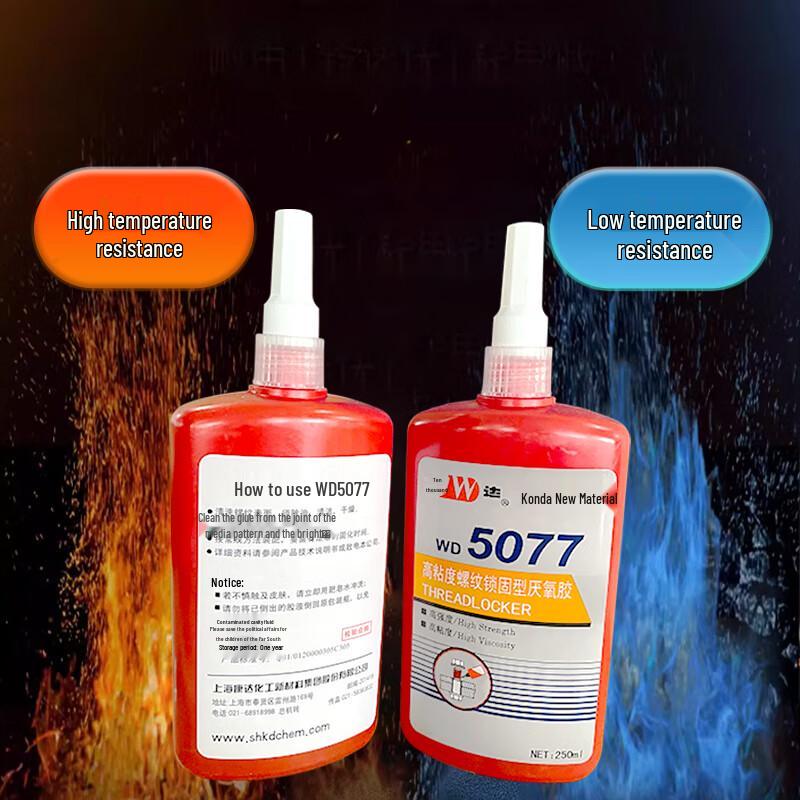 Wanda WD5077 High Strength Threadlocker Anaerobic Adhesive