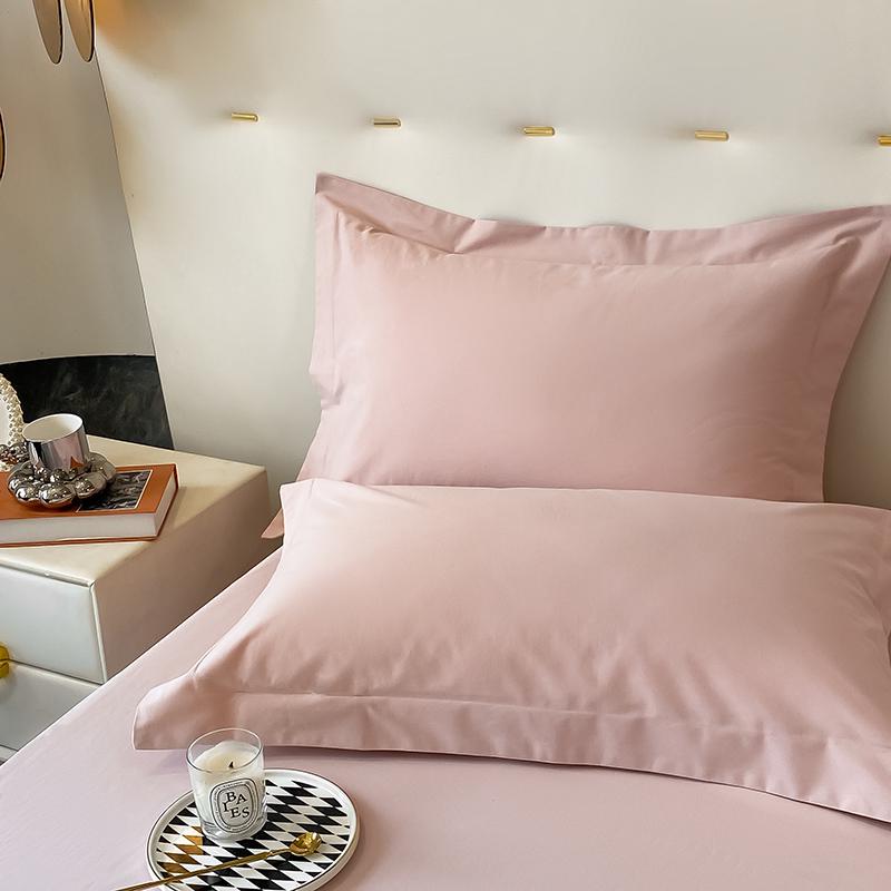 2025 Pure Cotton Brushed Pillowcase Pair, Washable 48x74cm, Home Pillow Cover