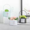 Portable Plant Stand Planter Decoration Florist Decorative Flower Stand Container Wrought Iron Cactu