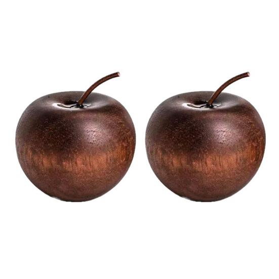 Mini Holz Fruchtförmiger Ätherisches Öl Diffusor Tragbarer Lufterfrischer Rustikaler Auto Aromatherapie Diffusor für Auto Haus Schlafzimmer Büro Schreibtisch Sauna Yoga