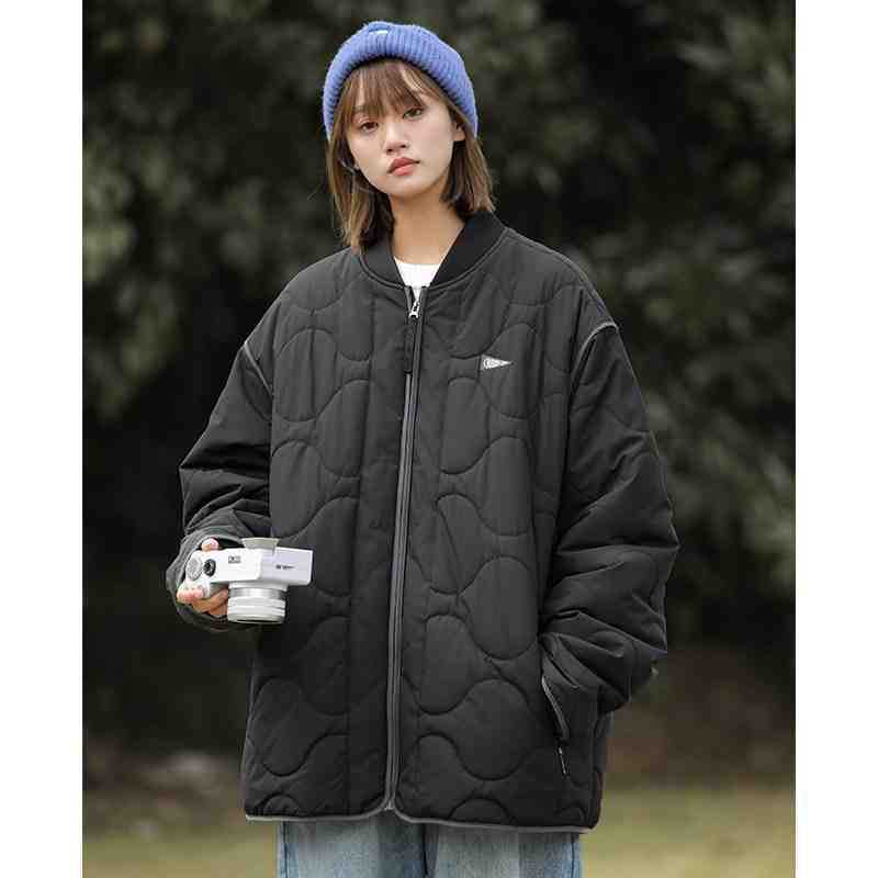 Padded Clothes Women's Winter Loose Thickened Padded Clothes Jacket Korean Loose Warm Baseball Clothes Padded Jacket