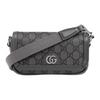 Borsa a tracolla Ophidia con chiusura magnetica, tracolla staccabile e regolabile, in tela e pelle, super mini, da uomo, 795466-2ZGMN-1244