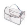 Trousse de toilette et de maquillage étanche en toile PVC grande capacité pour le voyage