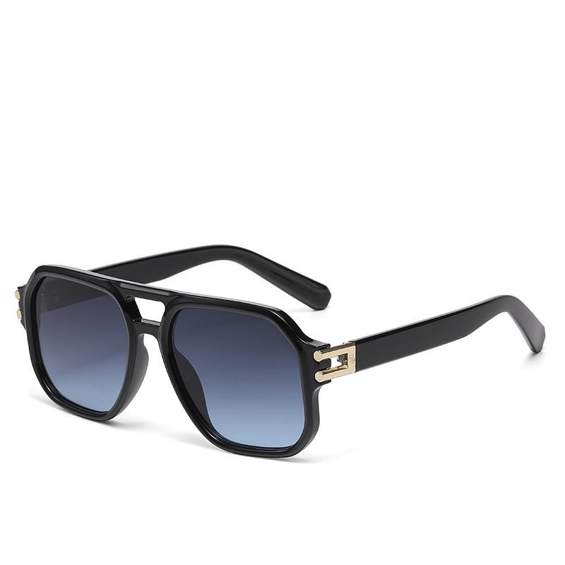 Polygon Sunglasses For Men Women Anti Glare Pc Frame Fashion Outdoor Travel