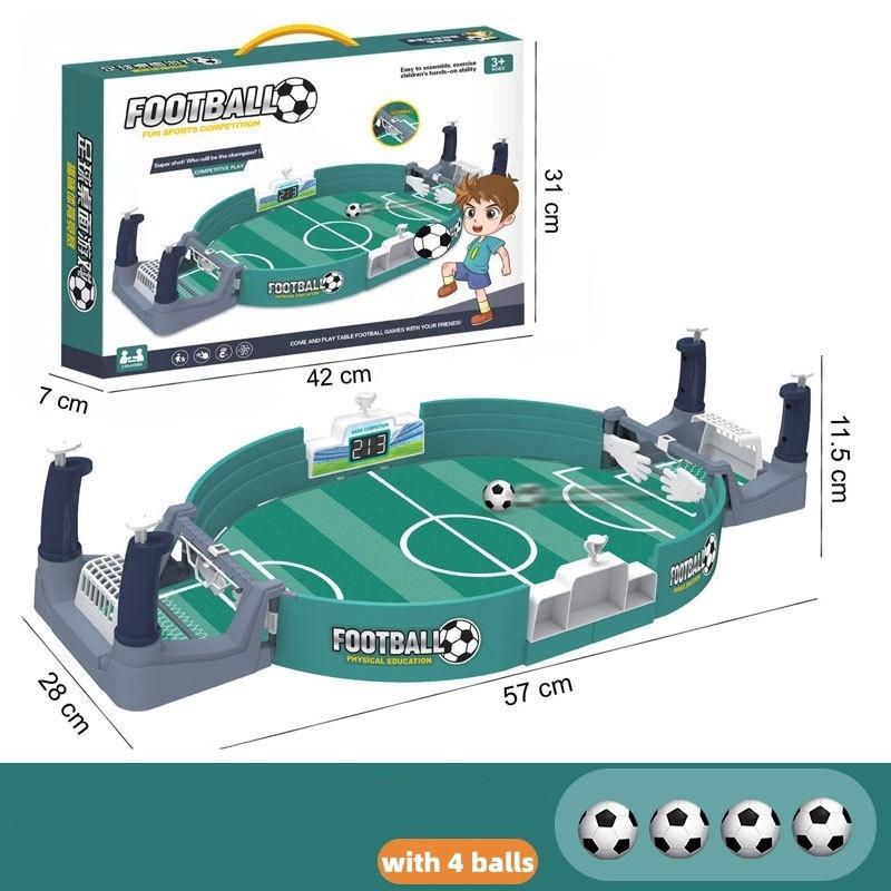 Football Table Interactive Game Tabletop Football Pinball for Family Game, Desktop Sport Board Game for Adults Kids