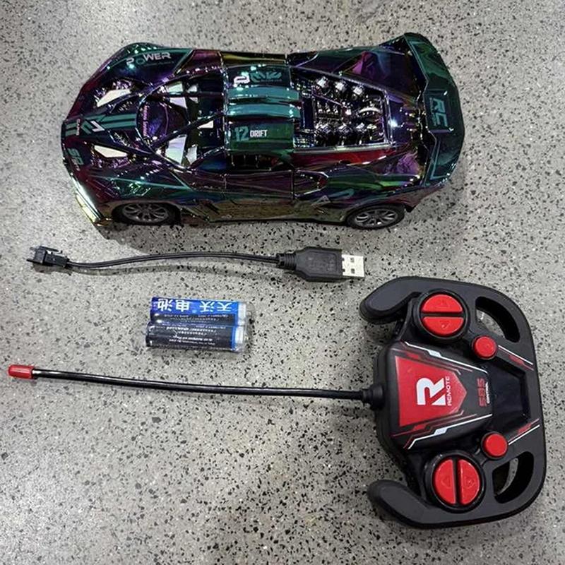 1Pc Children'S Remote Control Car Four-Way Charging Wireless Electric Toy Car Racing